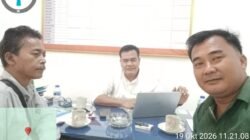 Perkumpulan Insan Pers Keadilan Tapung Hulu Sambangi Karpin PTPN IV Distrik Barat 