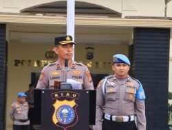 Polres Rokan Hilir Gelar Apel Siaga Kamtibmas, Cek Kesiapan Personel dan Sarana