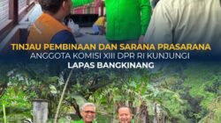 Anggota  Komisi XIII DPR RI Kunjungi Lapas  Bangkinang, Tinjau Pembinaan Dan Sarana Prasarana