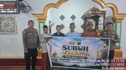 Subuh Keliling Bangko Pusako, Polisi Hadir Pagi-Pagi — “Kami Datang untuk Mendengarkan Warga”   