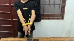 Polsek Tambang Tangkap Pelaku Narkoba di Desa Kualu, Sita 2.42 Gram Sabu