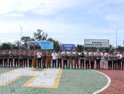 Gelar Pasukan Operasi Patuh Lancang Kuning 2026, Kapolres Rohil Tekankan Penegakan yang Edukatif dan Humanis   