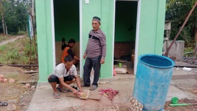 Kejar Target TMMD ke-130, Kodim 0314/Inhil Genjot Pembangunan Infrastruktur dan Air Bersih di Desa Kuala Lemang