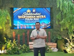 Kapolda Riau Ajak Wartawan Perkuat Sinergi, Berantas Narkoba hingga Cegah Konflik Sosial