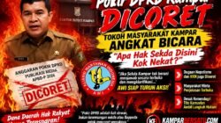 Pokir DPRD Kampar Dicoret, Tokoh Masyarakat Kampar Angkat Bicara, Apa Hak sekda Disini” Kok Nekat? Organisasi AWI Bakal Demo