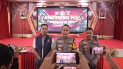 Konferensi Pers Polres Kampar: 104 Perkara C3, Kasus Pengancaman di Tapung Hulu Jadi Sorotan