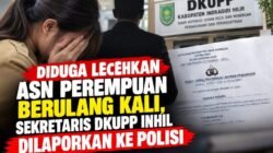 Sekdis DKUPP Inhil Dilaporkan ke Polisi Atas Dugaan Pelecehan Seksual Terhadap Bawahan