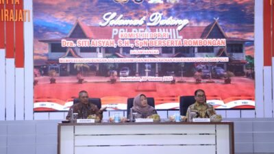 Anggota Komisi III DPR RI Siti Aisyah Kunjungi Polres Inhil, Bahas Penguatan Penegakan Hukum dan Pelayanan Publik