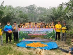 Polsek Benai Dukung Swasembada Pangan di Geringging Baru